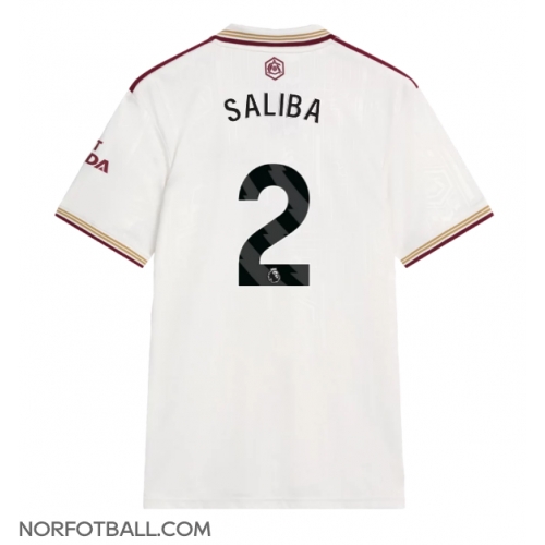 Billige Fotballdrakt Arsenal William Saliba #2 Replika Tredjedrakt 2025-26 Kortermet Billige Fotballdrakt Arsenal William Saliba #2 Replika Tredjedrakt 2025-26 Kortermet